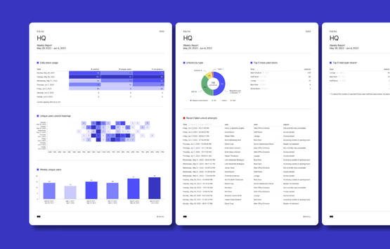 Analytics and reporting | Kisi Product Documentation