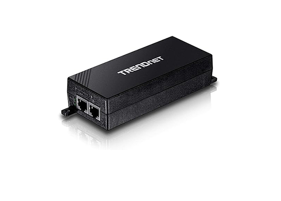 Power over Ethernet plus (PoE+) injector